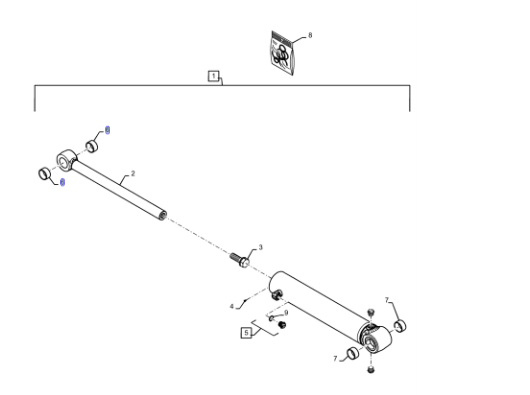 Boccola In Gomma New Holland - Cod 5177337